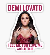 Demi Lovato - TMYLM WORLD TOUR Sticker