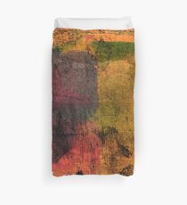 dominant orange Duvet Cover