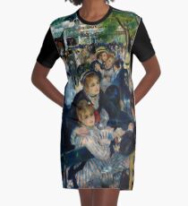 Renoir - Dance at Le Moulin de la Galette, 1876 Graphic T-Shirt Dress