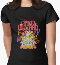 Crypto wizzard Women's Fitted T-Shirt