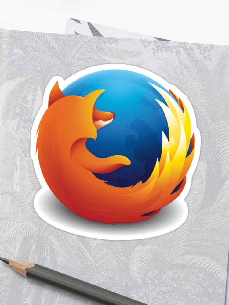 Firefox Quantum Logo Sticker By Stoorzender Redbubble