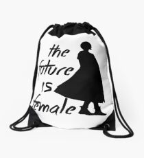 The Future is Female (Dr. Who) Drawstring Bag