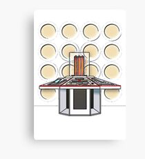 4's TARDIS Control Room Canvas Print