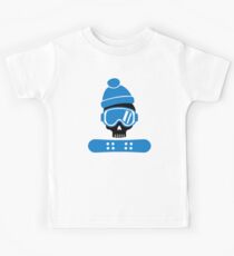 Snowboard skull Kids Tee