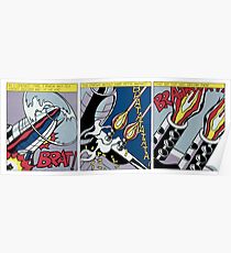 As I Opened Fire - Roy Lichtenstein Poster