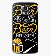 Funda/vinilo para Samsung Galaxy Buena cerveza con buenos amigos!