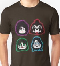 Kiss faces (band) Unisex T-Shirt