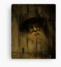 "What thoughts I have of you tonight, Walt Whitman..." Canvas Print