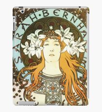 Vintage art nouveau Alfons Mucha Sarah Bernhardt iPad Case/Skin