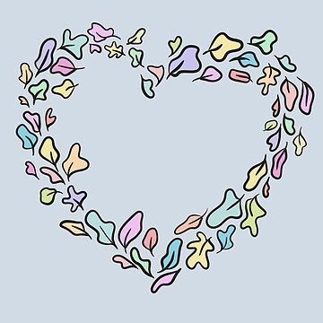 Artwork thumbnail, heart of leaves by sagegreenmoon
