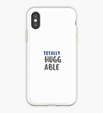 Funny Comic Totally Huggable iPhone Case