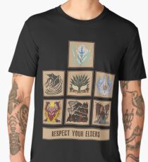 Monster Hunter World Elder Dragons Men's Premium T-Shirt
