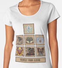Monster Hunter World Elder Dragons Women's Premium T-Shirt