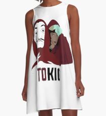 LA CASA DE PAPEL Tokio tee shirt A-Line Dress