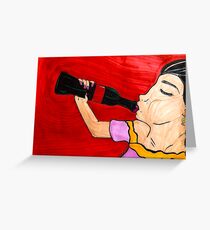 Salud Greeting Card