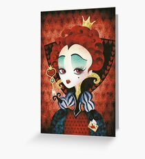 Queen of Hearts Greeting Card