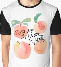 Call Me By Your Name - Peaches Graphic T-Shirt