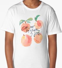 Call Me By Your Name - Peaches Long T-Shirt
