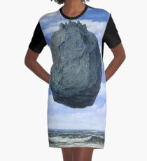The Castle of the Pyrenees( Le Chateau de Pyrenees)-Rene Magritte Graphic T-Shirt Dress