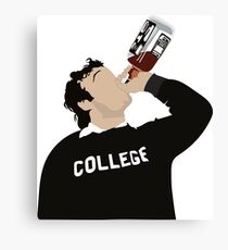 John Belushi College Canvas Print