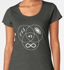 Hitchhikers Guide To The Galaxy 42 Women's Premium T-Shirt