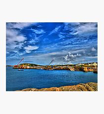 Braye Harbour, Alderney Photographic Print