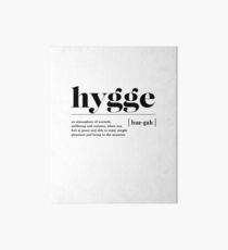 Hygge Galeriedruck
