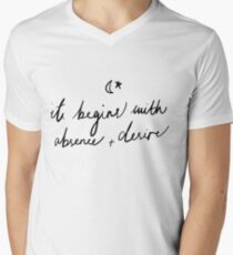 Absence and Desire Men's V-Neck T-Shirt