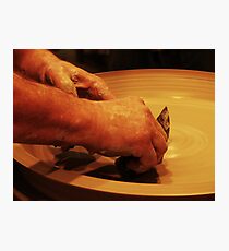 Ceramics. Photographic Print