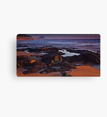nobby's foreshore Canvas Print