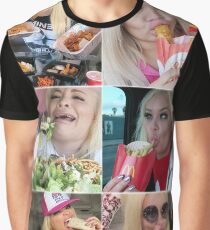 Trisha Paytas Eating Show Mukbang Queen Of Youtube Graphic T-Shirt