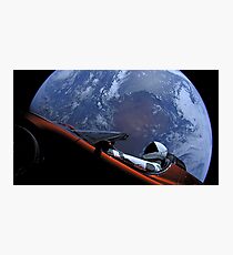 SpaceX's Starman Photographic Print