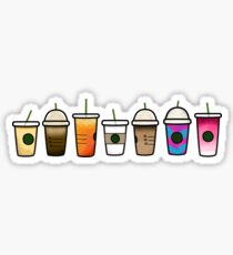 Mini starbucks drinks Sticker