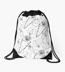 Carrot love Drawstring Bag