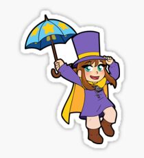 Hat Girl Sticker