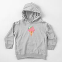 Strawberry Rainbow Toddler Pullover Hoodie