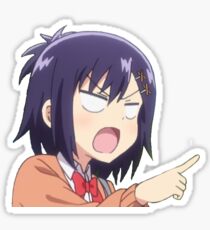 Angry Vignette from Gabriel Dropout Sticker