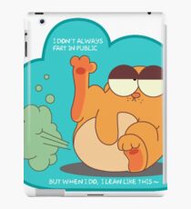 pusheen fart iPad Case/Skin