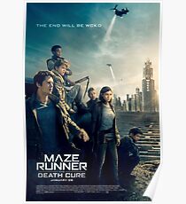 Póster Maze Runner: La cura de la muerte