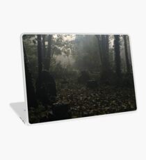 Misty graveyard Laptop Skin
