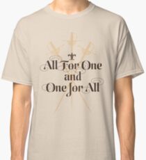 The Three Musketeers Motto Classic T-Shirt