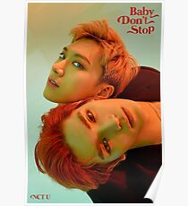BABY DON'T STOP TEN & TAEYONG Poster