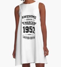 Awesome since March 1952 A-Line Dress