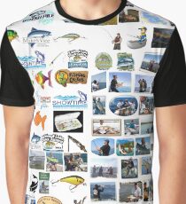 Collage, Fisherman, fishing stories, fishing exploits, You're A Star Graphic T-Shirt