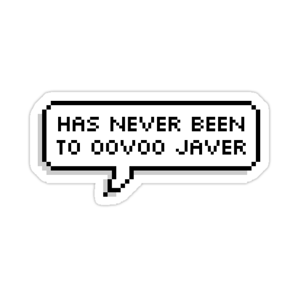 has never went to oovoo javer