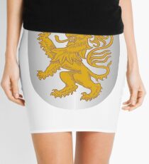 Red lion rampant, Coat of Arms Mini Skirt