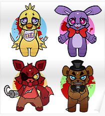 Five nights at Chibi Poster