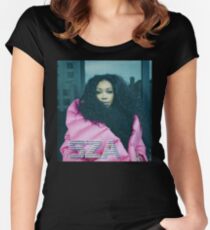 SZA (Ctrl) TDE Women's Fitted Scoop T-Shirt