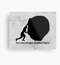 Sisyphus - Albert Camus Metal Print