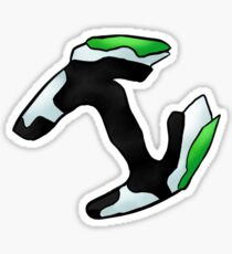green zapper Sticker